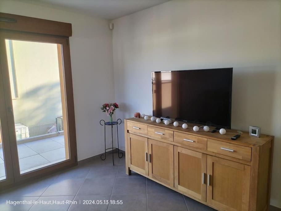 Apartment Einliegerwohnung Hagenthal-le-Haut Екстериор снимка